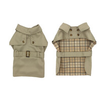 Hondenjas Trench Coat Beige