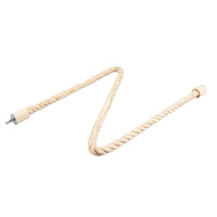 Zitstok katoen & sisal beige voor vogels en knaagdieren