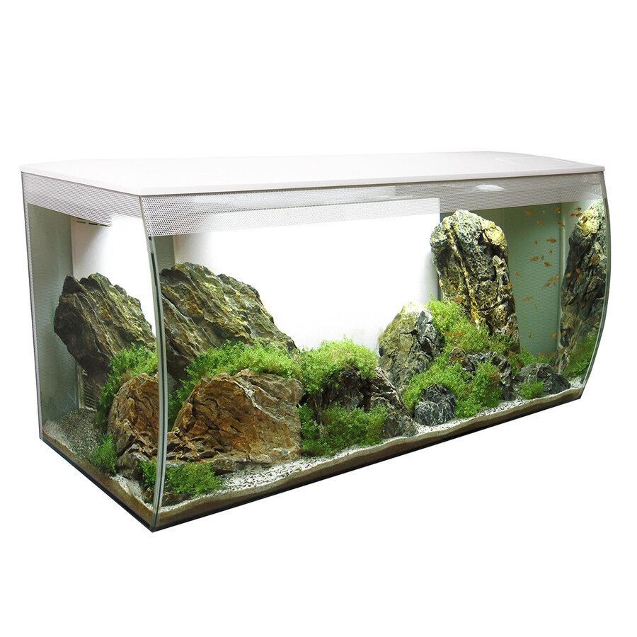 Flex | 123L | 82 x 40 x 39CM  Wit Aquarium