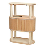 Krabpaal Bamboe Tori | 78x39x113cm
