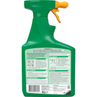 Totaal onkruidvrij kant-en-klare spray 1 liter voor 10 m²