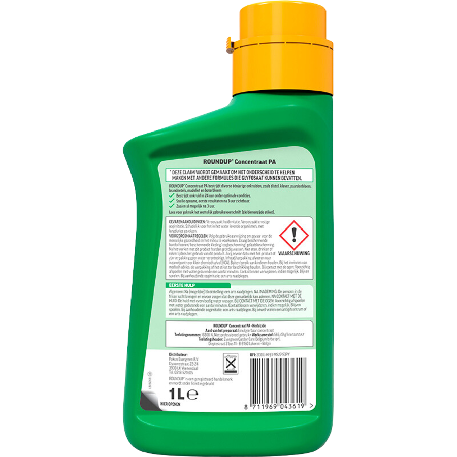 Totaal Onkruidvrij Concentraat 1 liter voor 440 m²