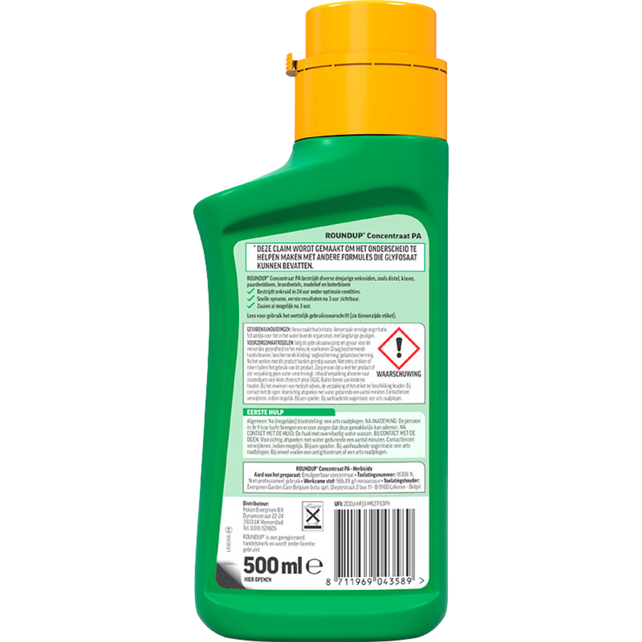 Totaal onkruidvrij concentraat zonder glyfosaat 540 ml voor 300 m²