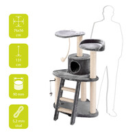 Krabpaal Classictree Catar | 76x56x128cm