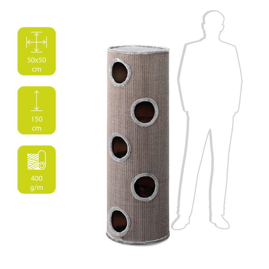 Krabpaal Catdome Extreme 150 | 50x50x150cm