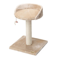 Krabpaal ClassicTree Sofa grijs | 38x38x52 cm | met ligplek en speeltje