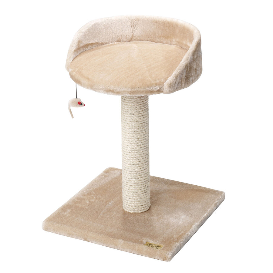 Krabpaal ClassicTree Sofa grijs | 38x38x52 cm | met ligplek en speeltje