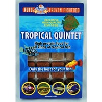 Tropical Quintet diepvries visvoer | 5 soorten | blister 100 g