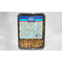 Moriowormen 1 Liter Diepvries | Voedzame insecten voor reptielen, vogels en vissen