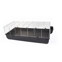 Liberty 140 knaagdierkooi grijs voor konijnen en cavia's
