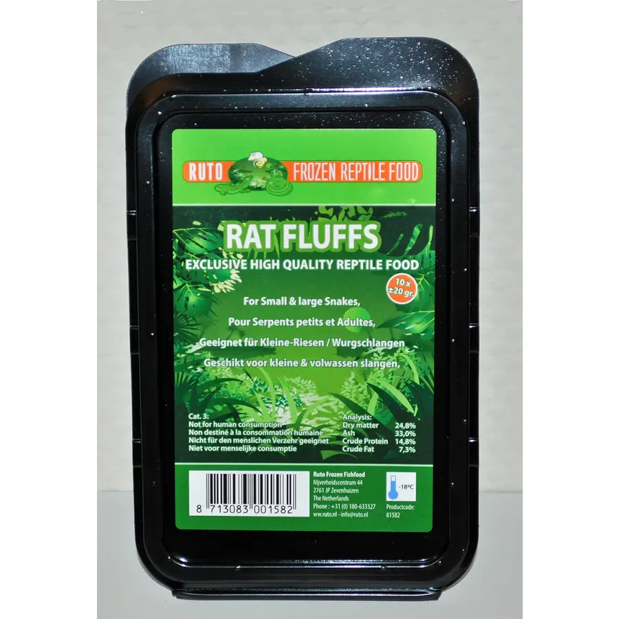 Rat Fluffs 15-25 gram 10 stuks