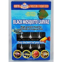 Zwarte Muggenlarven 100 Gram 24 bloks blister