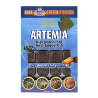 Diepvries artemia 100 gram | 24 portieblokjes in blister