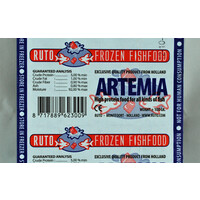 Artemia diepvriesvoer 100 gram | 20 bloks blisterverpakking zonder kartonnen omdoos
