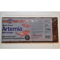 Artemia diepvriesvoer | 500 gram flatpack voor aquariumvissen