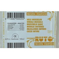 Hele mossels 100 gram blister