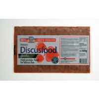 Discusvoer knoflook flatpack 500 gram | diepvries visvoer