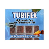 Tubifex blister 100 gram | 24 blokjes diepvries visvoer