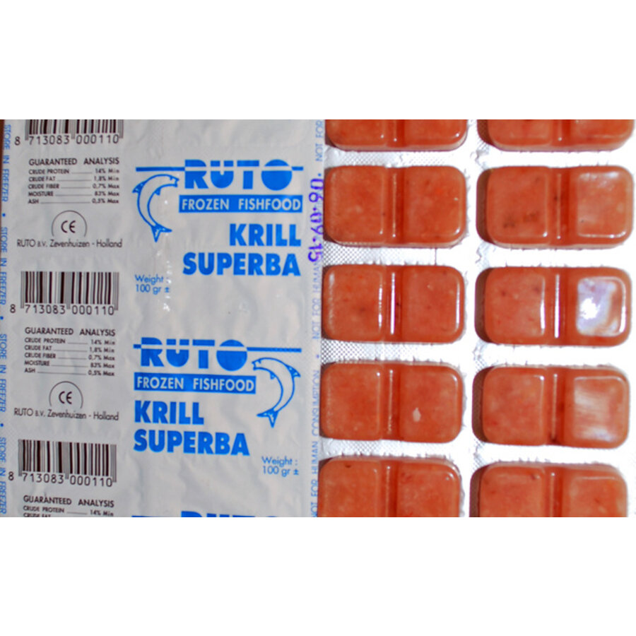 Krill superba gemalen 100 gram blister