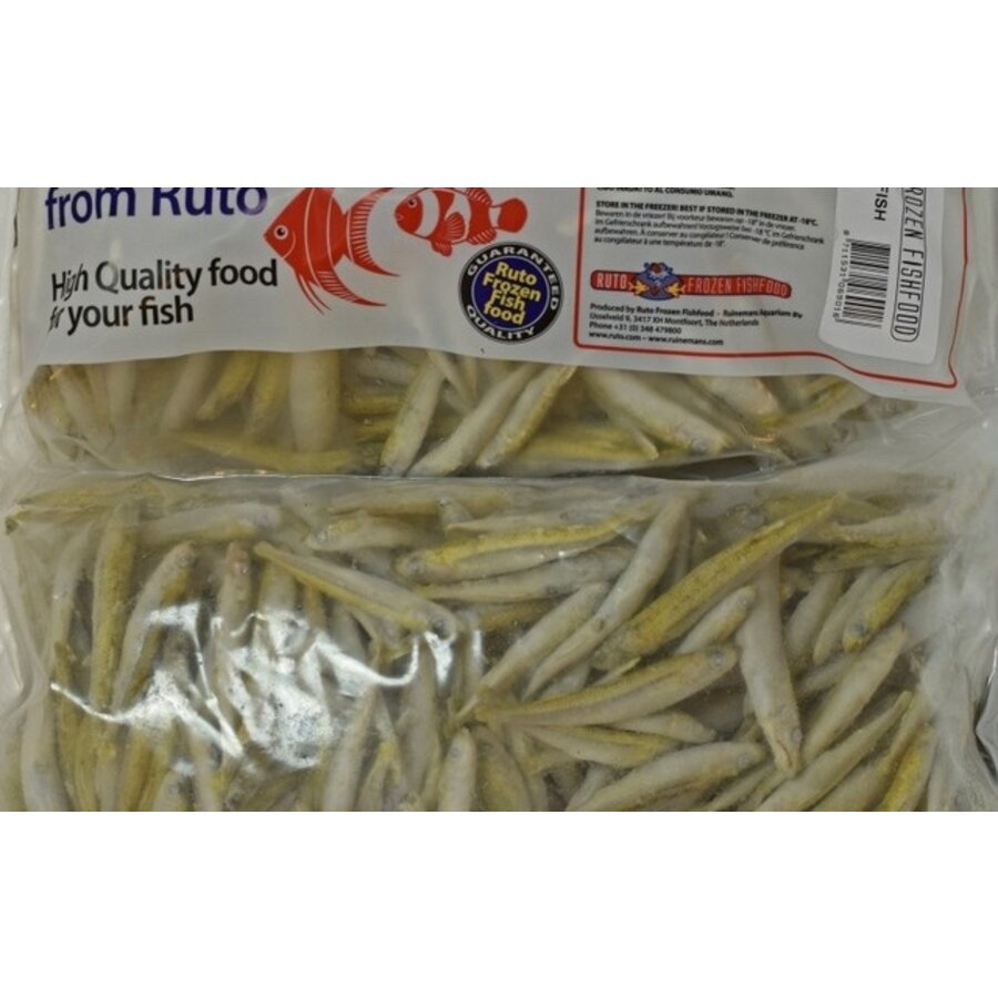 Spiering diepvriesvoer flatpack 1 kg | hele visjes