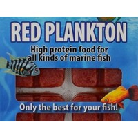 Rood plankton diepvriesvoer blister 100 gram | kleurondersteunend aquariumvoer