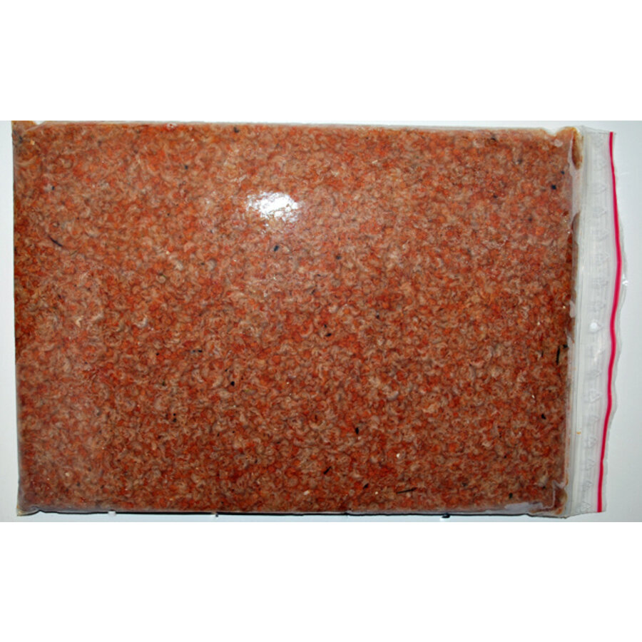 Diepvries gammarus zoetwatergarnalen 1000 gram flatpack