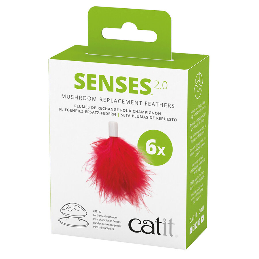 CA Senses 2.0 Mushroom feathers 6 stuks