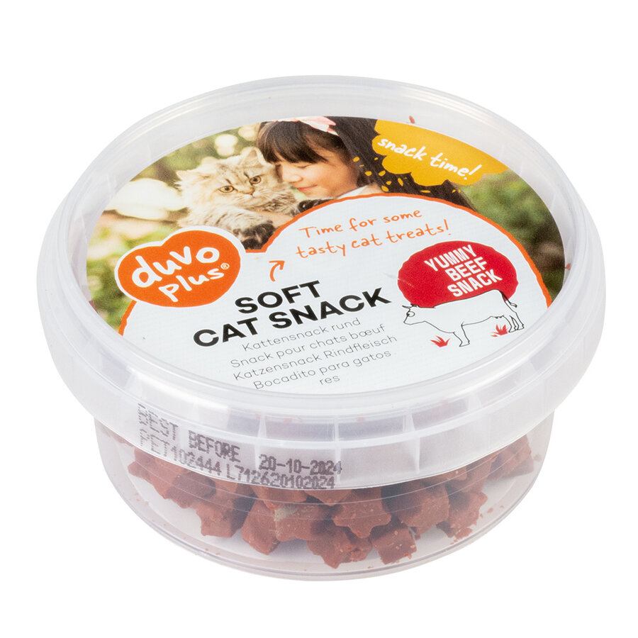 Zachte kattensnack rund 100g