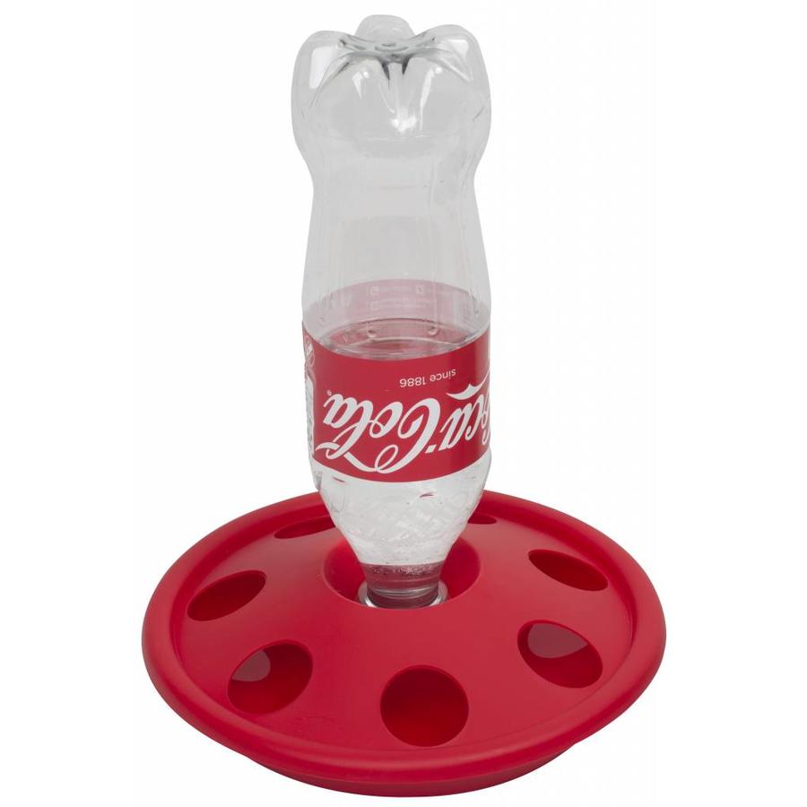 Drinkbak voor petfles - praktische drinkoplossing voor kuikens en kwartels