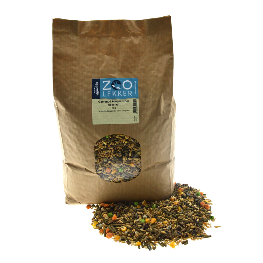 Gemengd konijnenvoer speciaal