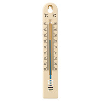 Muurthermometer Beige