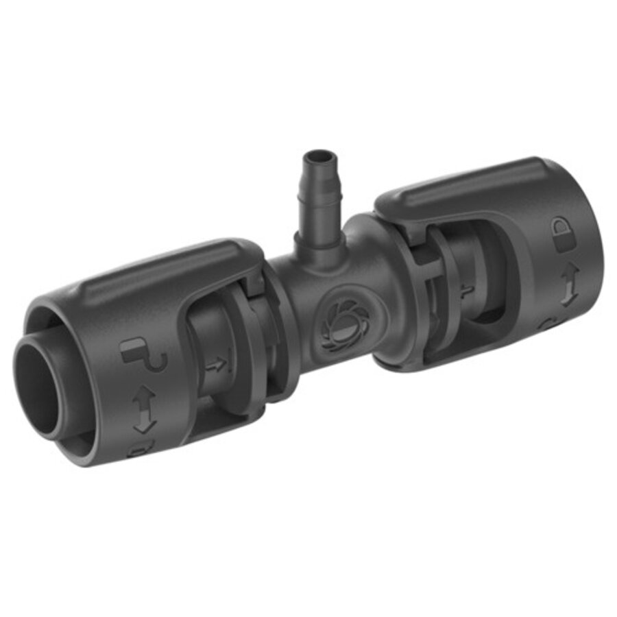 T-stuk 1/2" 3/6" 5 stuks