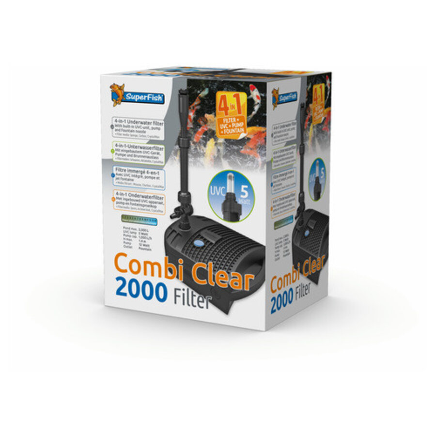 Combi Clear 2000 Filter 4in1 - 1060 L/h