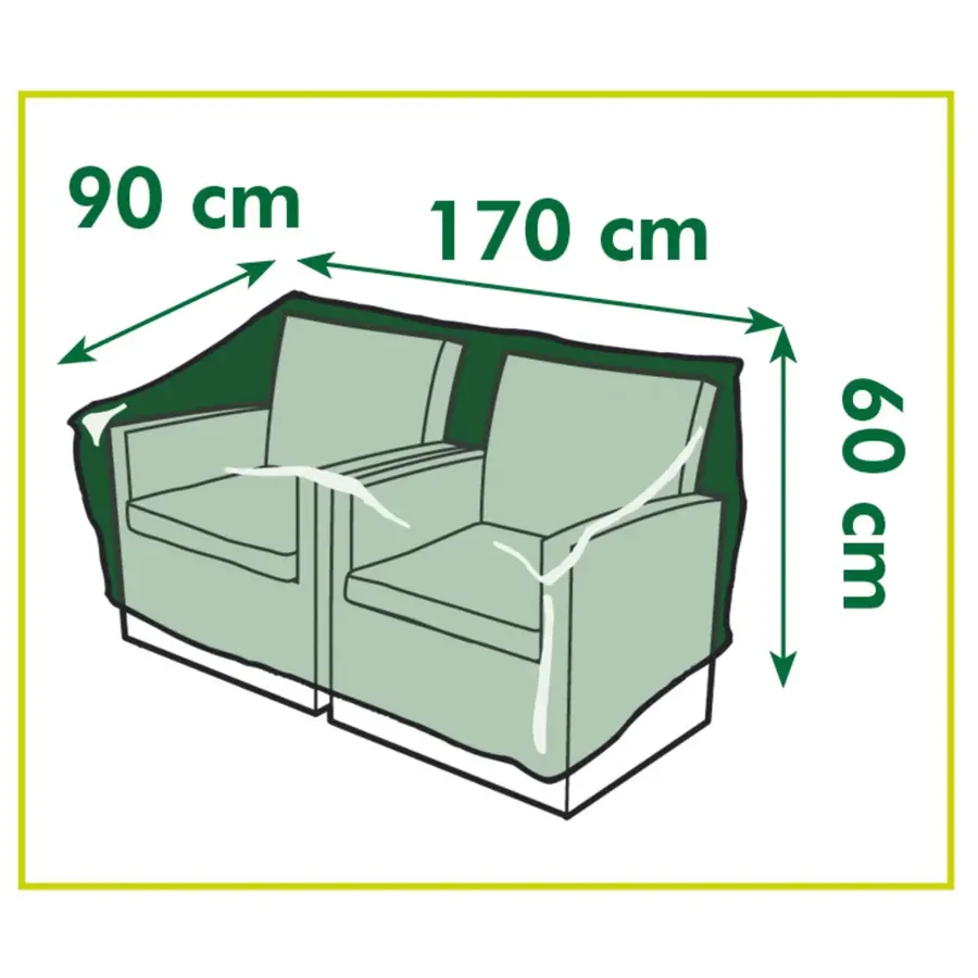 Beschermhoes Voor 2-zits Loungebank