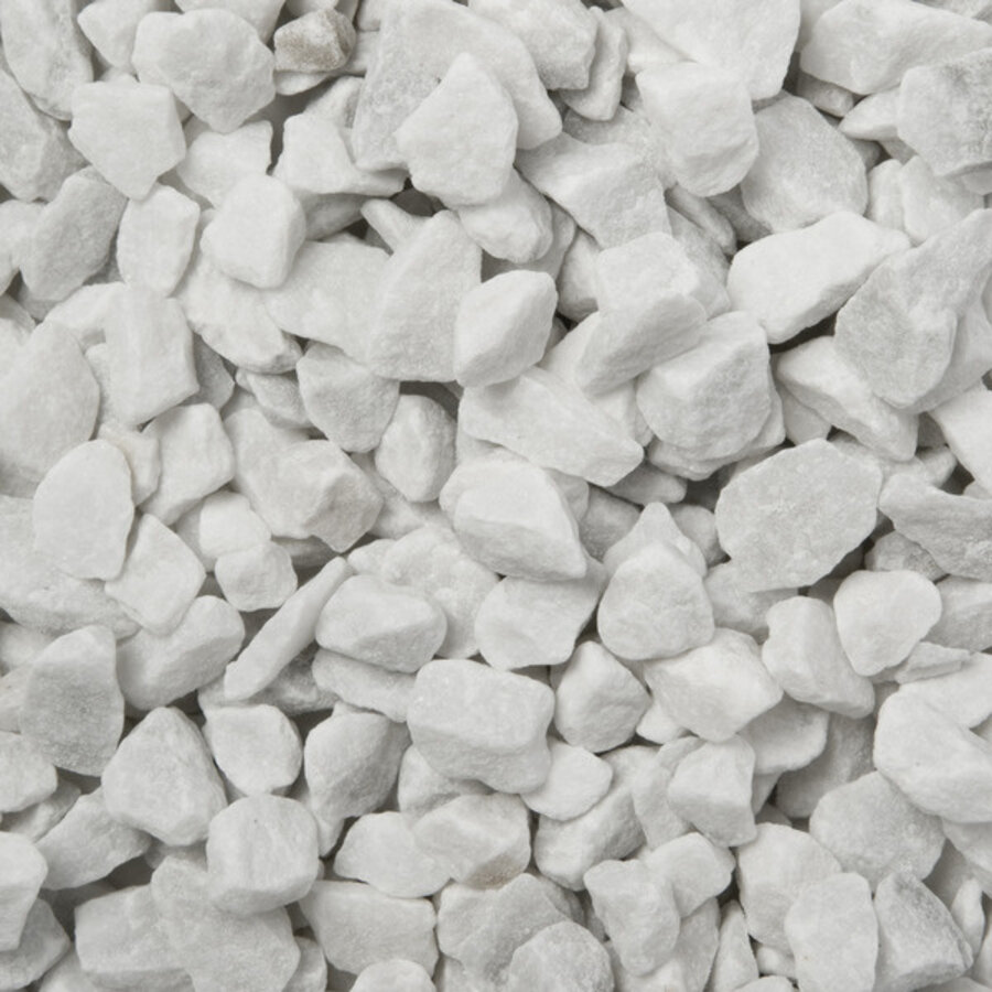 Marmersteen decoratiegrind voor aquarium en viskom | 1 kg | 9-12 mm