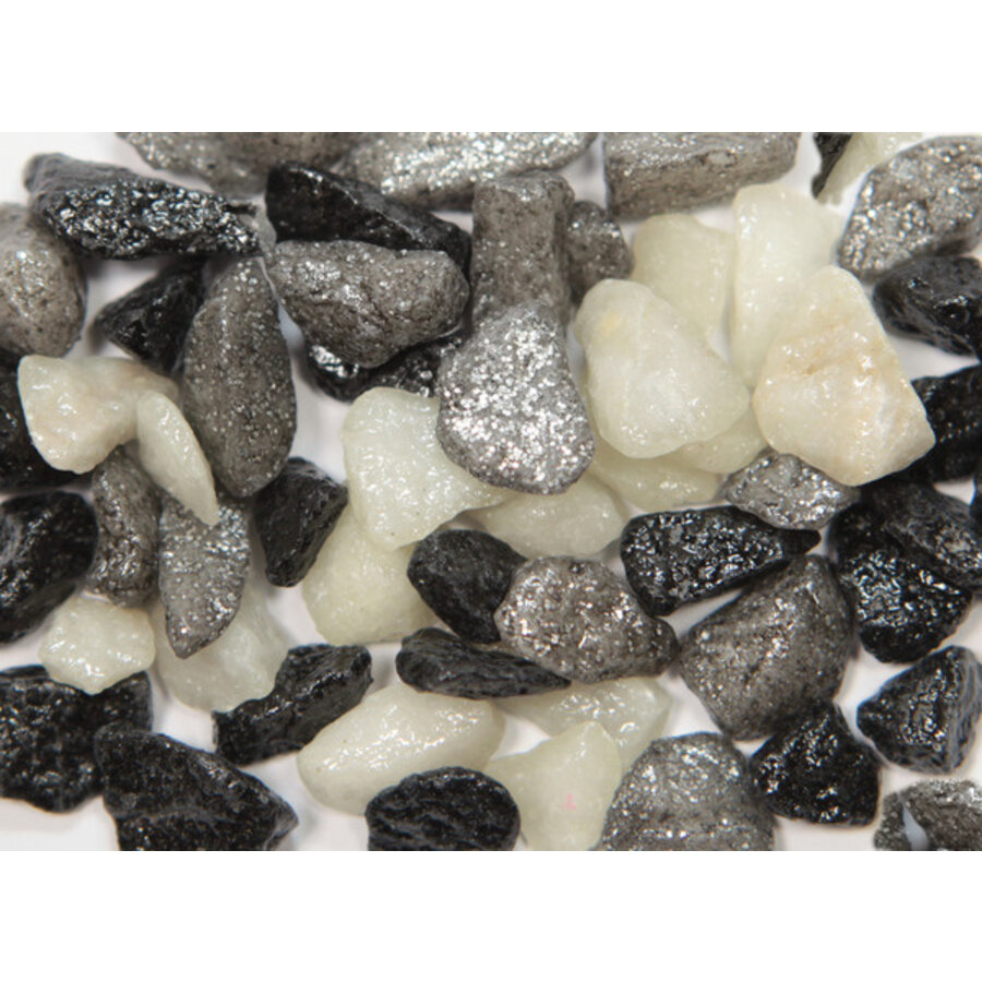 Aquariumgrind Glamour 5-10 mm | 1 kg | decoratieve bodembedekking