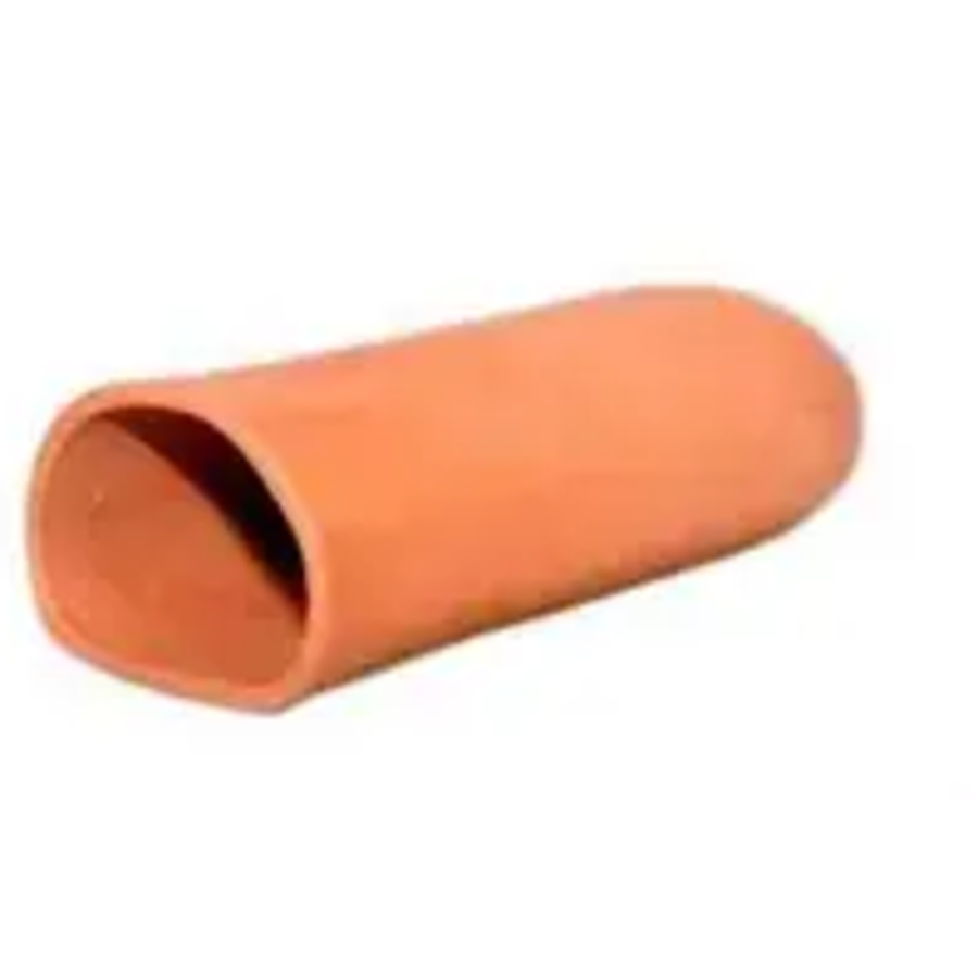 Leghol medium rond bruin M 12x5x4 cm voor aquarium en terrarium