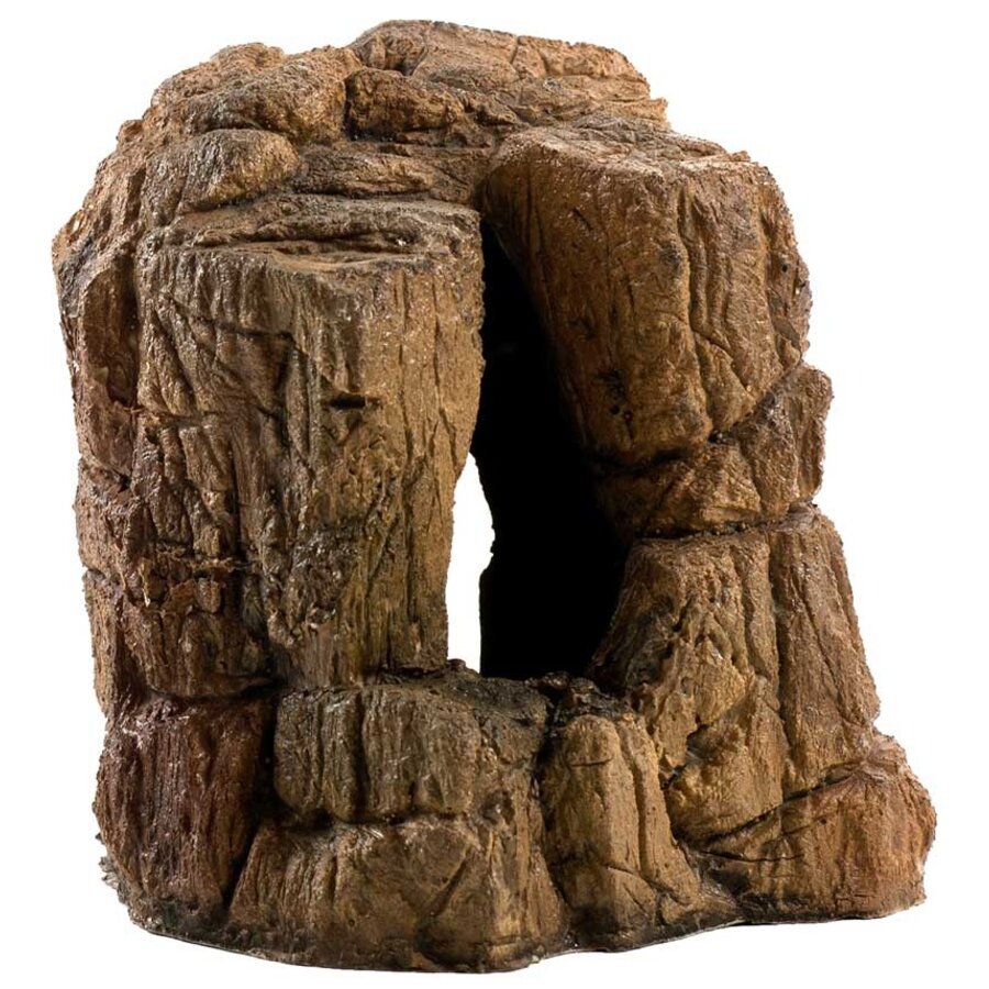 Rock schuilplaats aquarium en terrarium diverse maten