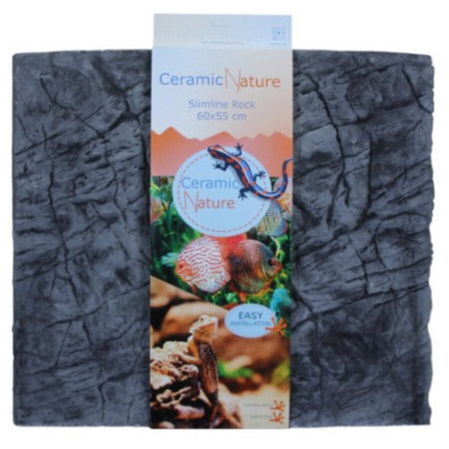 Slimline Rock Oxford achterwand diverse maten voor aquarium en terrarium
