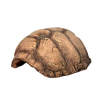 Schildpad grot bruin | Turtle Cave Bruin in keramiek voor aquarium, terrarium en knaagdieren