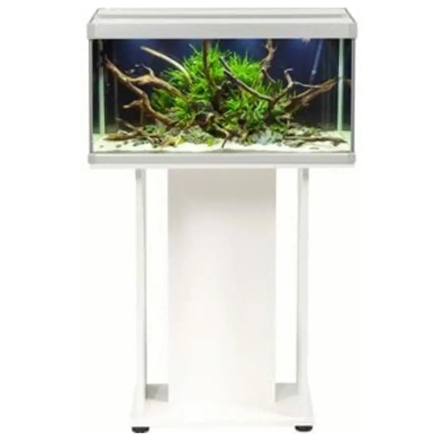 Aquariummeubel voor Family Aquarium 60 | wit zilvergrijs | 60x30x32 cm
