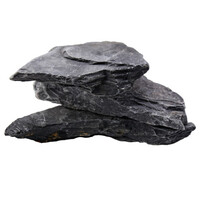Aquascape Slate Rock leisteen | stapelbare aquarium- en terrariumstenen 5 kg