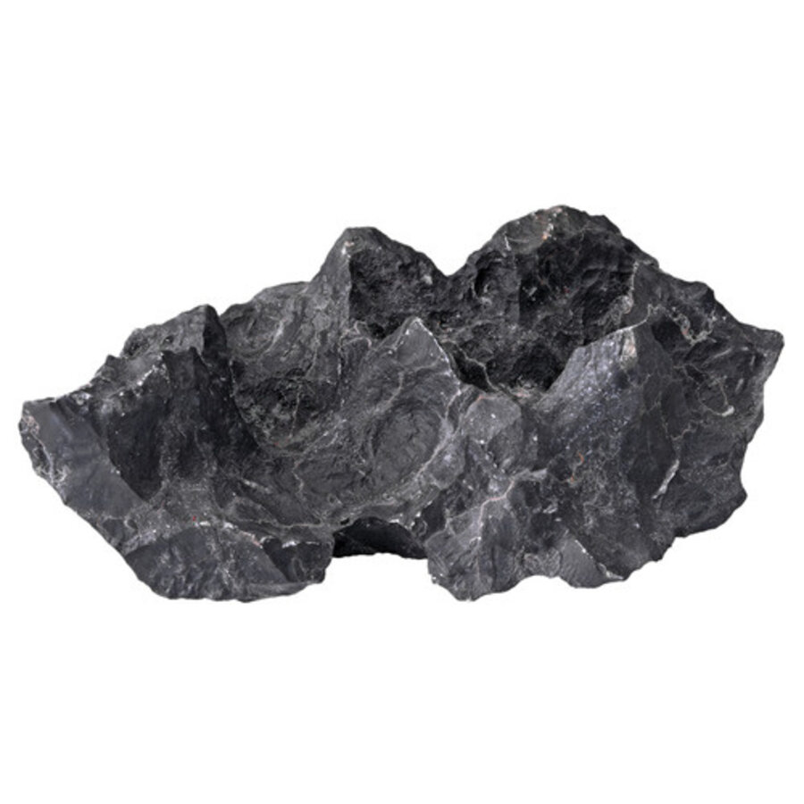 Aquascape Black Rock | zwarte stapelbare stenen voor aquascaping | 5 kg
