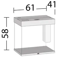 Lido 120 LED | 120L | 61 x 41 x 58CM Lichthout