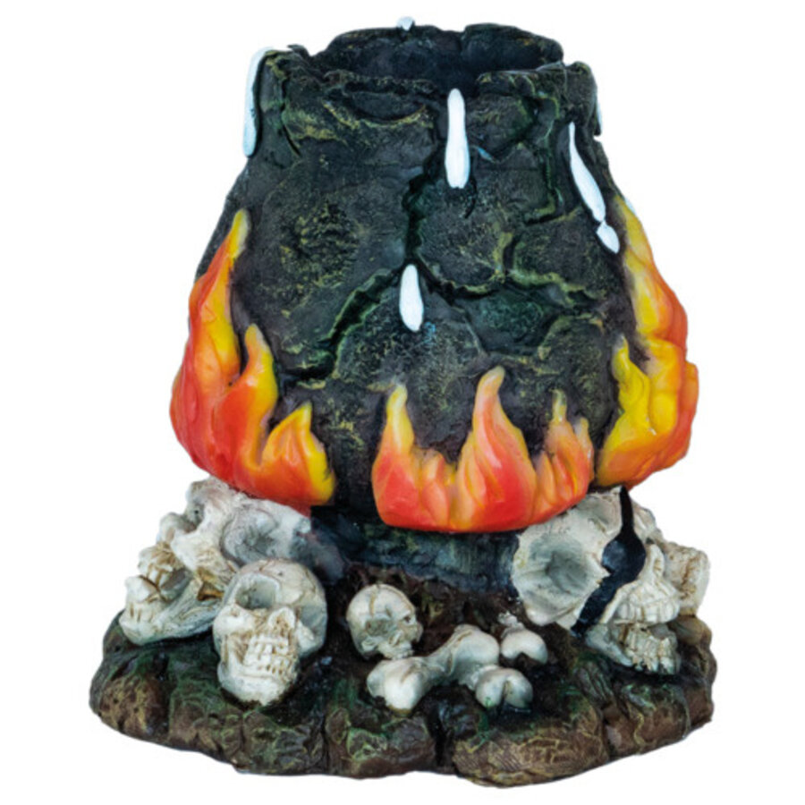 Deco LED Monster Cannibal Pot | aquarium ornament 13x9x11 cm