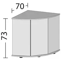 Meubel Trigon 190 | 98,5 x 70 x 73CM