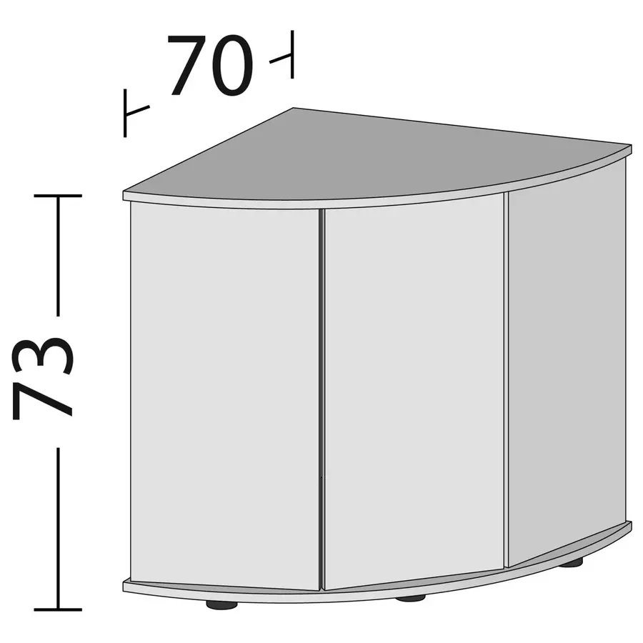 Meubel Trigon 190 | 98,5 x 70 x 73CM