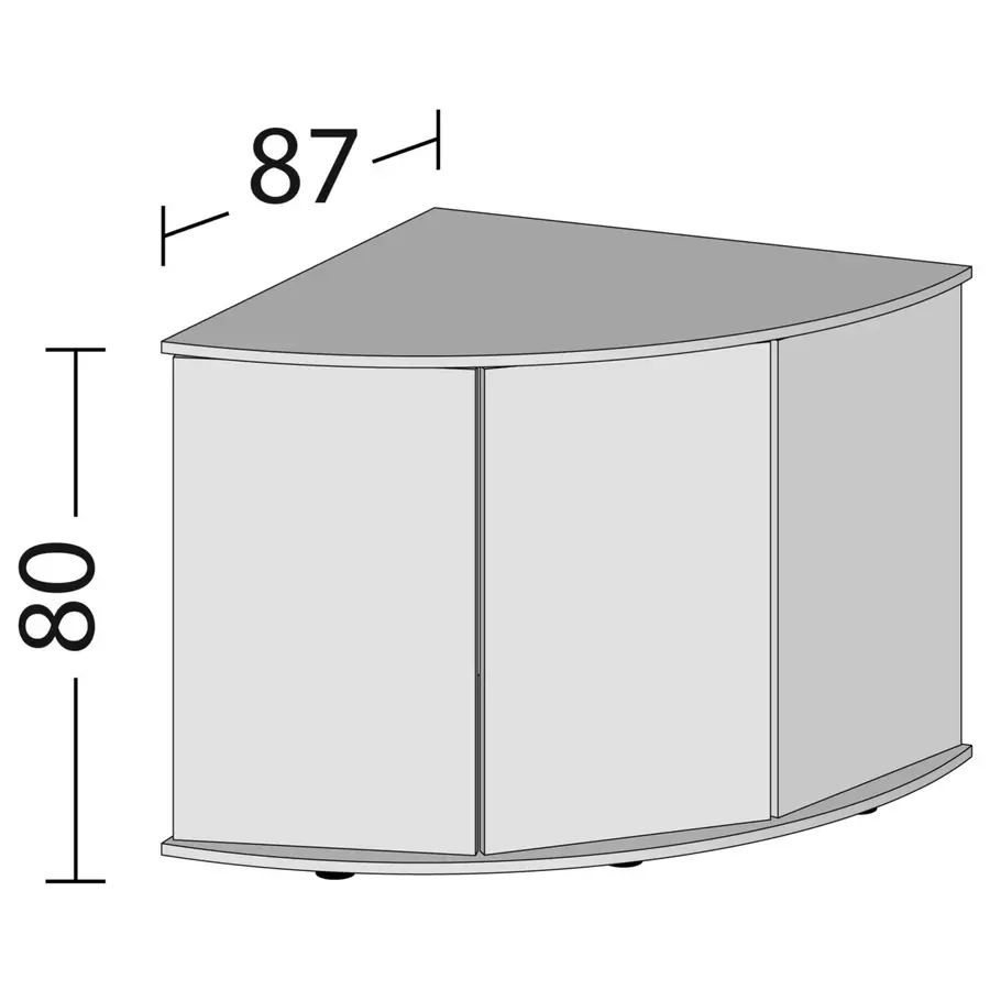 Meubel Trigon 350 | 123 x 87 x 80CM