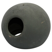 Keramische aquarium decoratie | schuilplaats bol | 13 cm