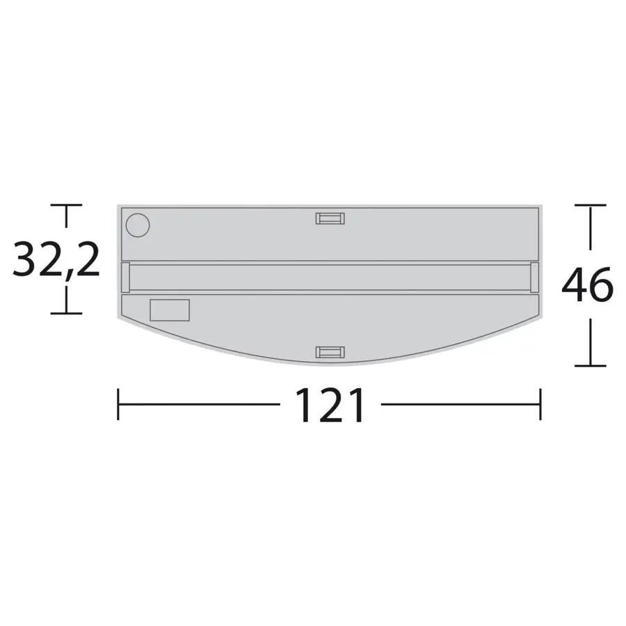 Vision 260 LED | 260L | 121 x 46 x 64CM Lichthout